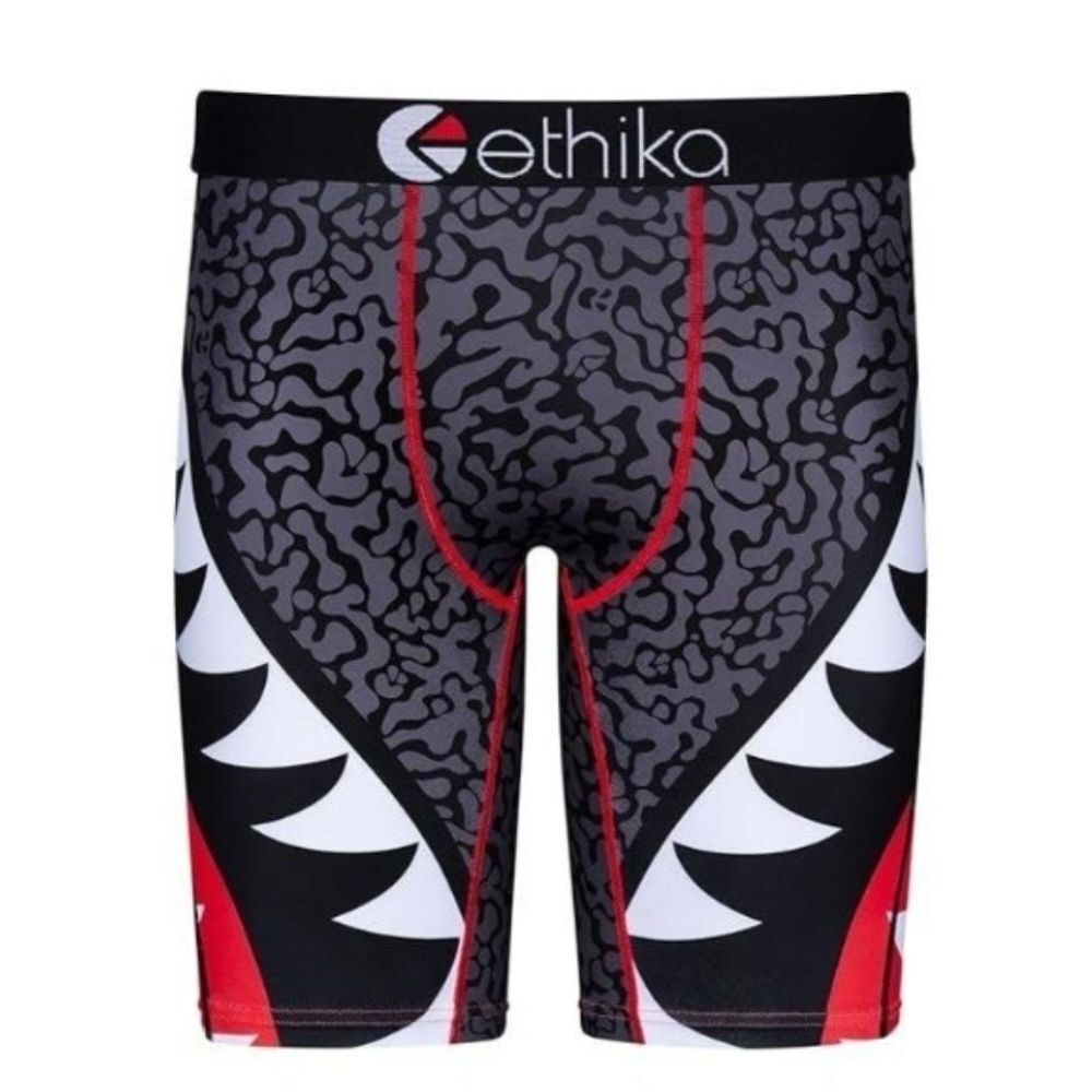 Ethika Double Bomber Shark Bite Boxer Briefs Men's Size XL NEW!